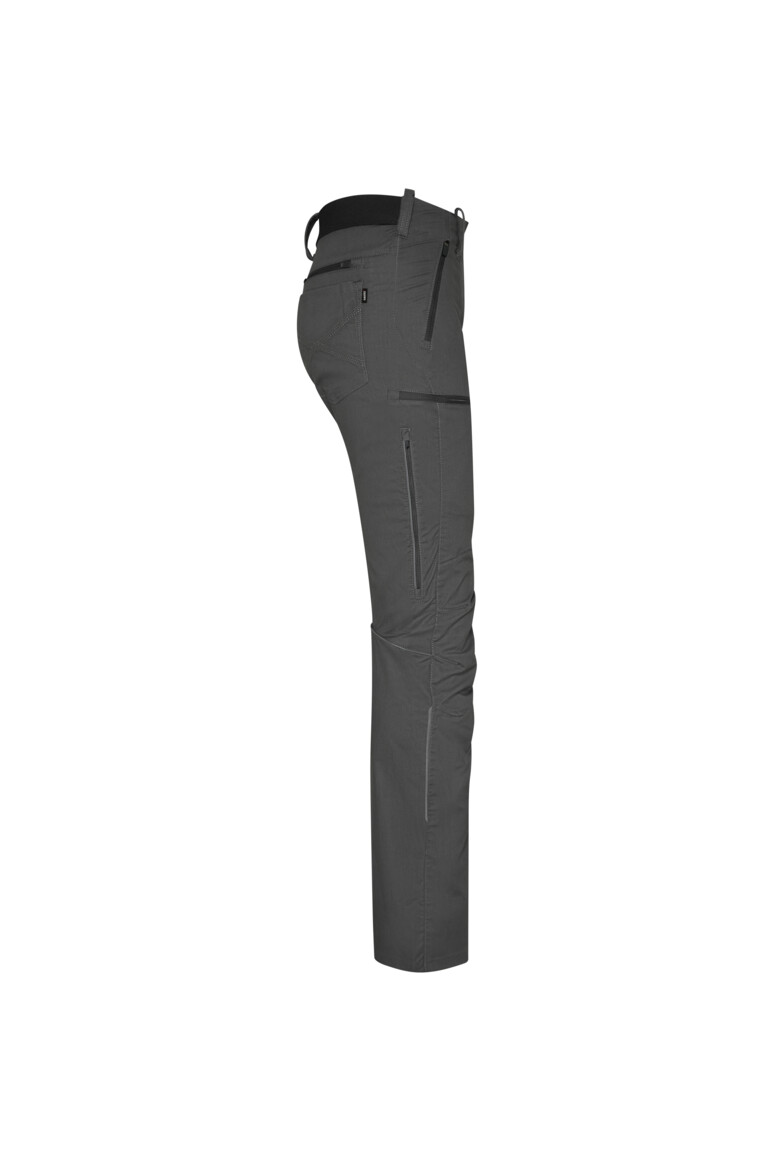 HAKRO 710 DAMEN PERFORMANCEHOSE X-STRETCH in Karbongrau, Größe 3XL