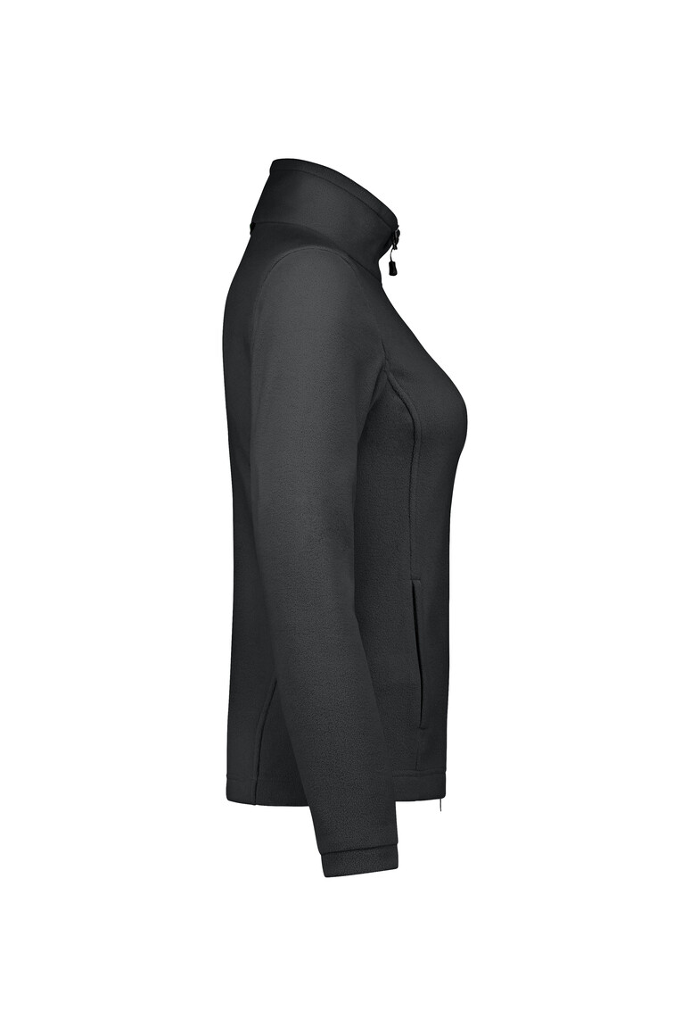 HAKRO 246 Damen Fleecejacke ECO GRS in Anthrazit, Größe 6XL