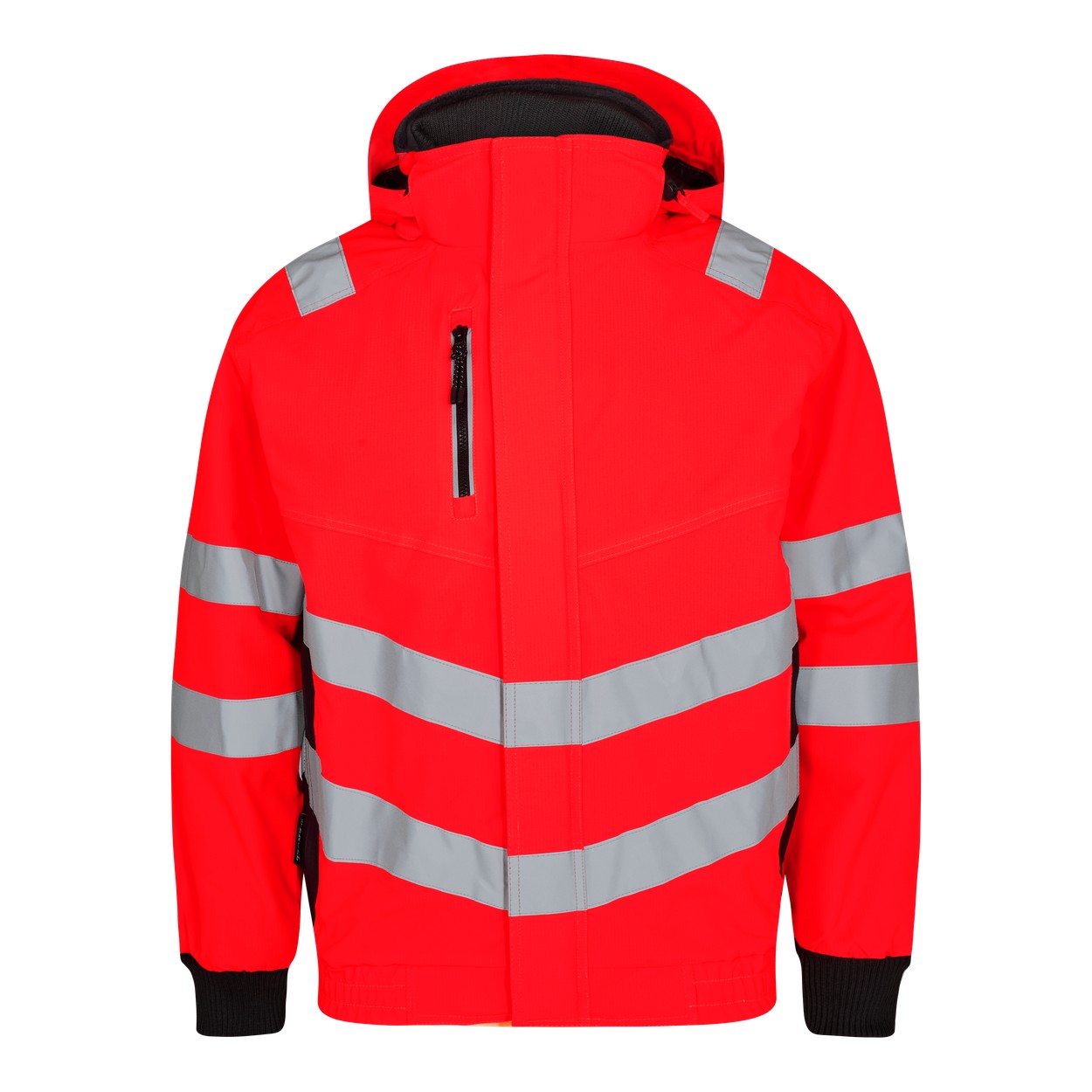 ENGEL Safety Pilotjacke in Rot/Schwarz, Größe XS
