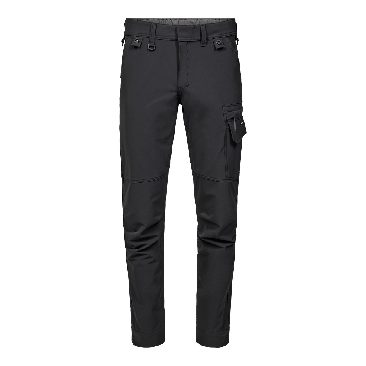 ENGEL Entire Servicehose mit 4-Wege Stretch in Anthrazitgrau/Schwarz, Größe 26