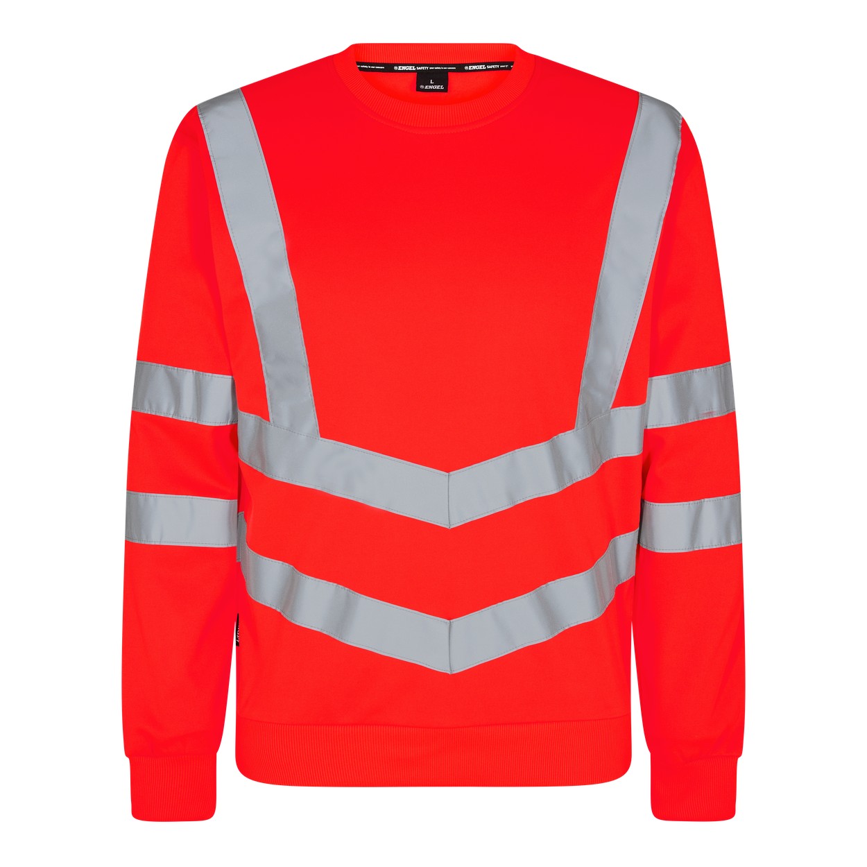 ENGEL Safety Sweatshirt in Rot, Größe XS