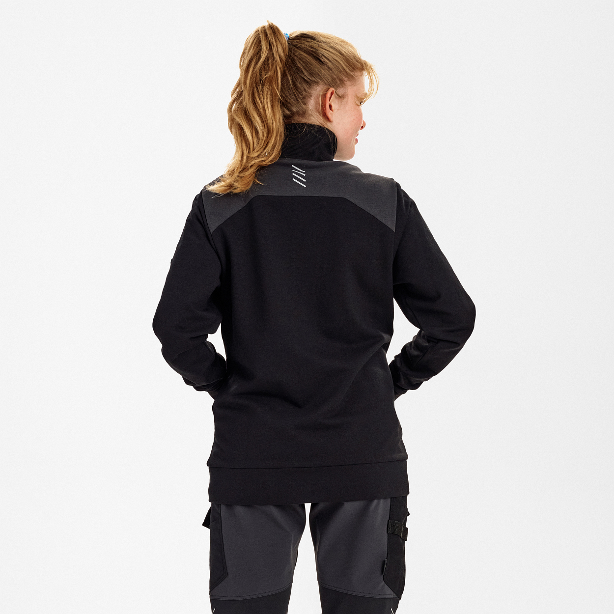 Entire Damen Sweatcardigan mit Kragen