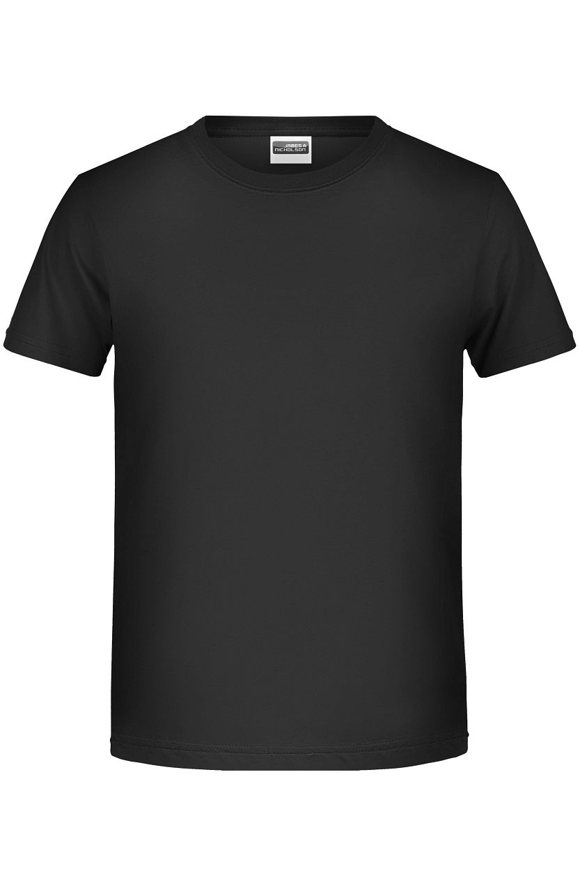 Boys' Basic-T OCS Standard "8008B" in Black, Größe 2XL - Daiber