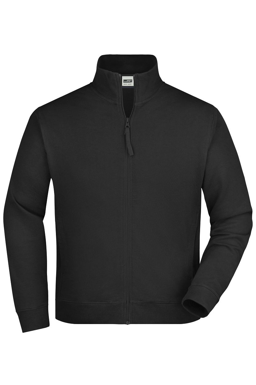 Sweat Jacket "JN058" in Black, Größe 3XL - Daiber