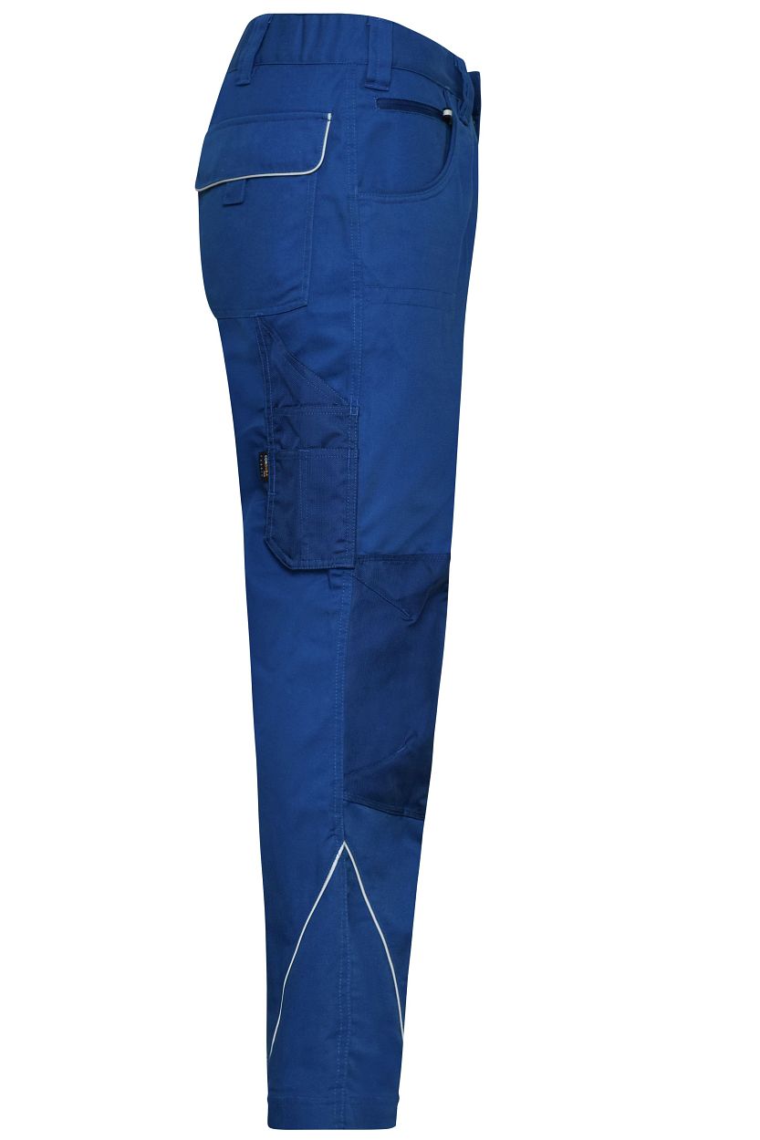 Workwear Pants - SOLID - "JN878" in Dark-Royal, Größe 110 - Daiber
