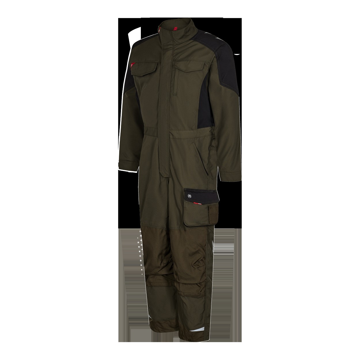 ENGEL Galaxy Overall in Forest Green/Schwarz, Größe XS