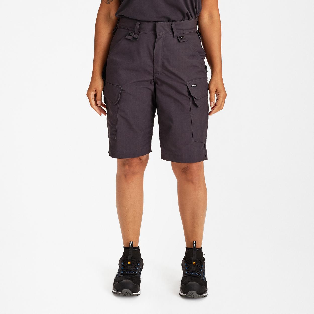 ENGEL Entire Damen Arbeitsshorts mit 2-Wege-Stretch in Anthrazit Grau, Größe 48