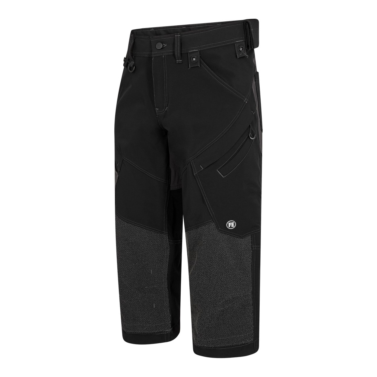 ENGEL X-treme 3/4-Hose mit 4-Wege-Stretch in Schwarz, Größe 54