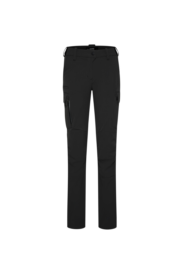 HAKRO 744 DAMEN WORKER-FUNKTIONSHOSE X-STRETCH in Schwarz, Größe 3XL