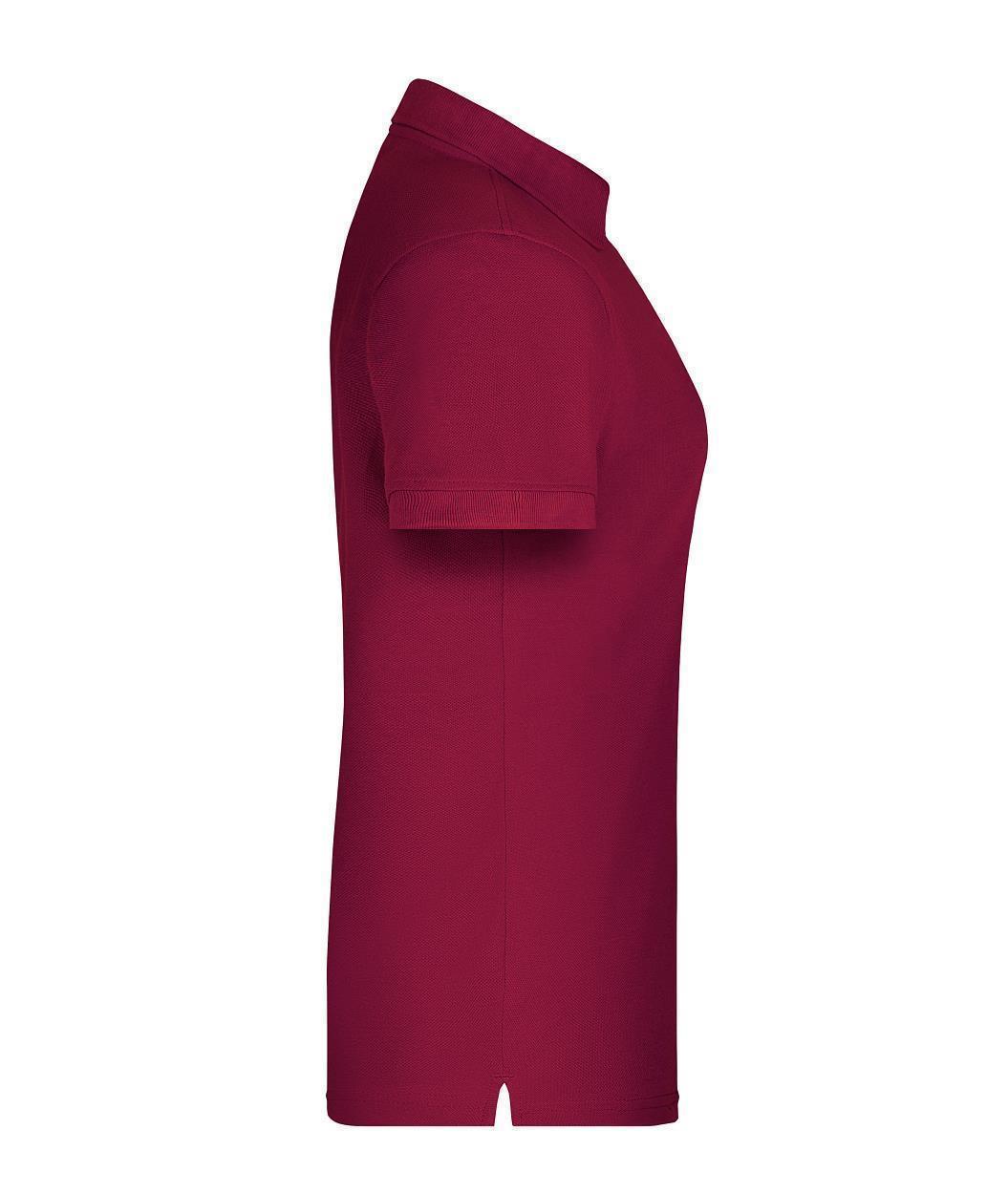 Ladies' ORGANIC Workwear Polo OCS Blended "JN873" in Wine, Größe 4XL - Daiber