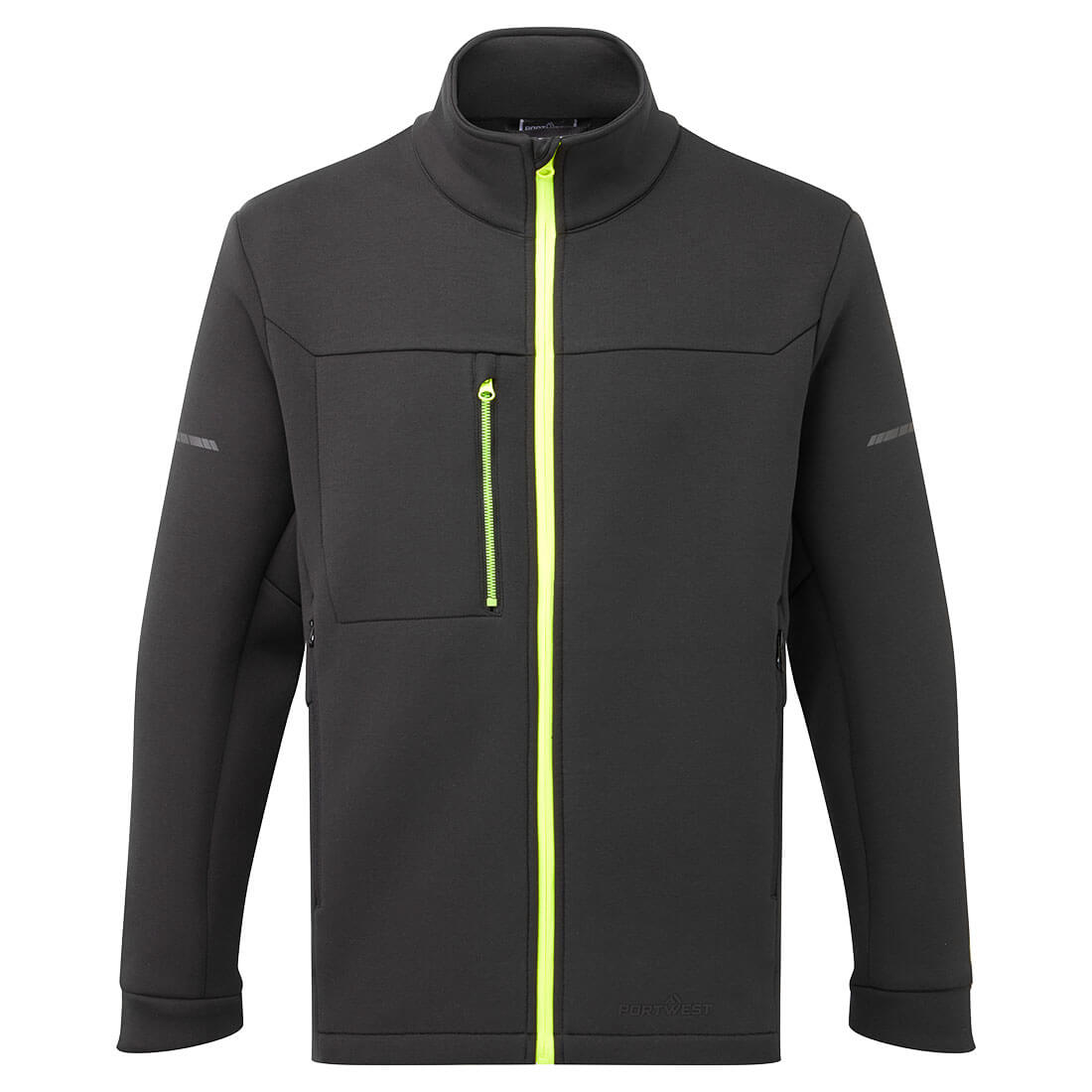 EV4 Technische Fleece-Jacke EV473 in Schwarz, Größe XL von Portwest