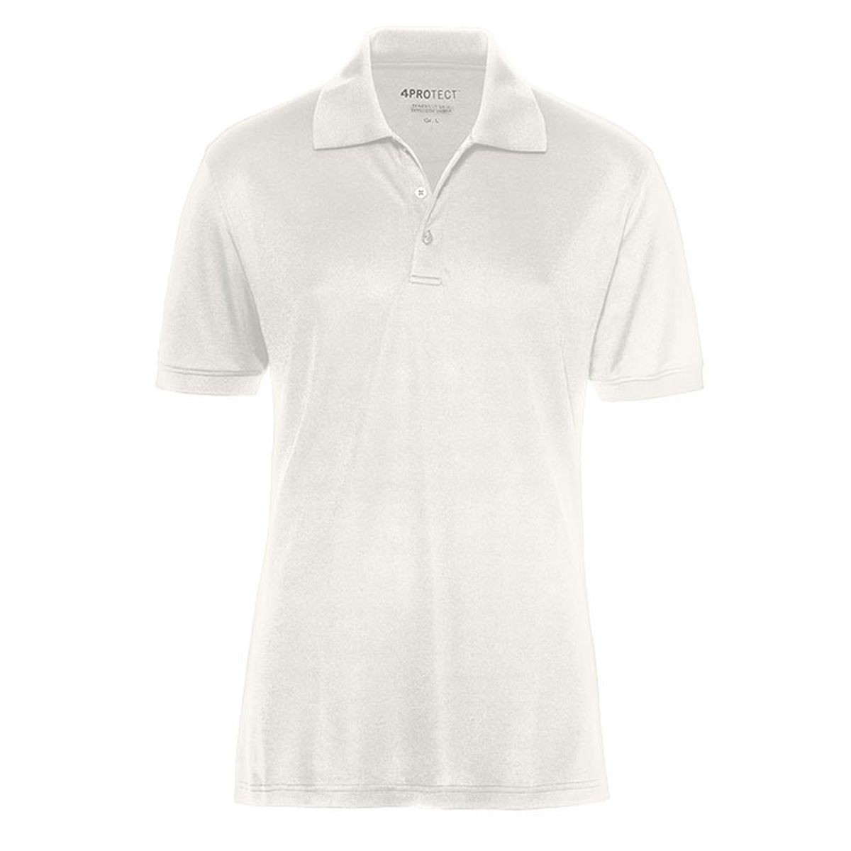4PROTECT® UV-Schutz-Poloshirt MADISON in Weiß, Größe XL