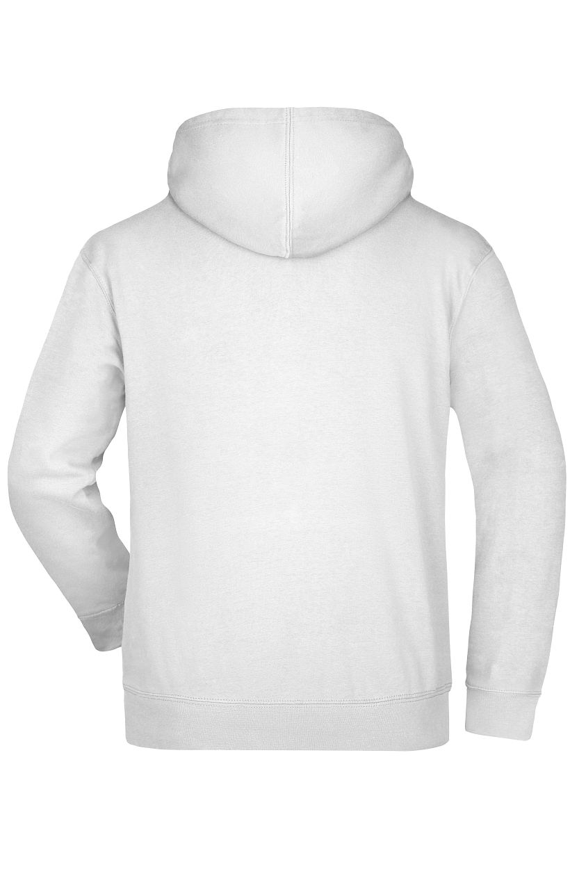 Hooded Sweat "JN047" in White, Größe 3XL - Daiber