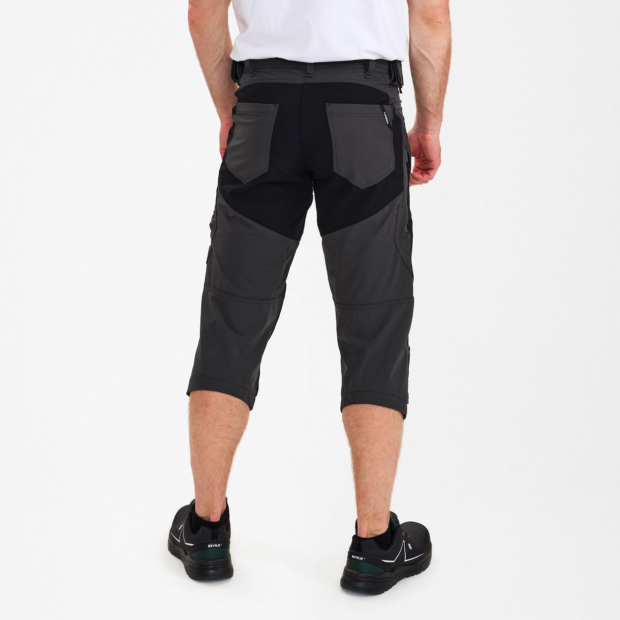 ENGEL X-treme 3/4-Hose mit 4-Wege-Stretch in Anthrazit Grau, Größe 54