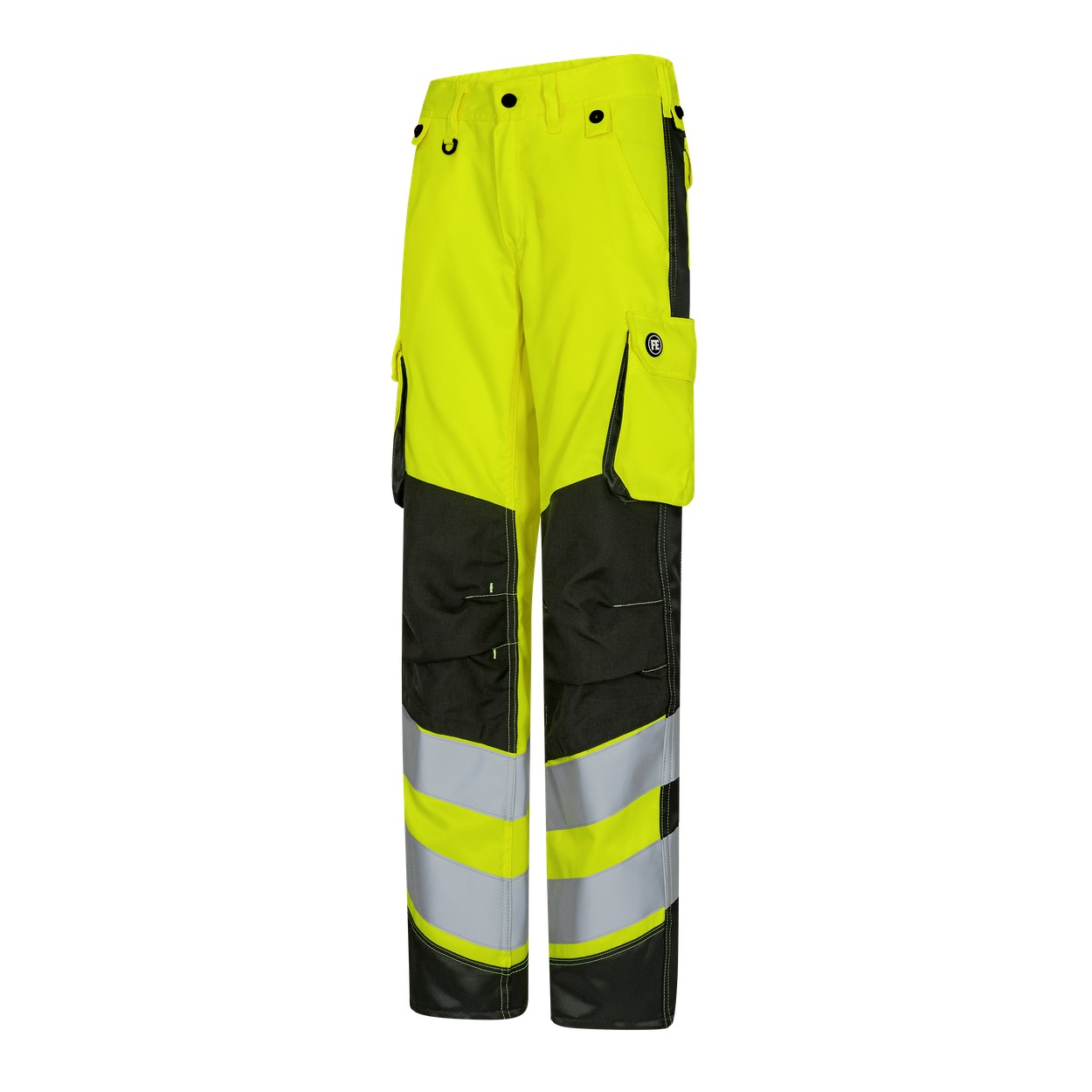 ENGEL Safety Light Damen Arbeitshose in Gelb/Schwarz, Größe 48