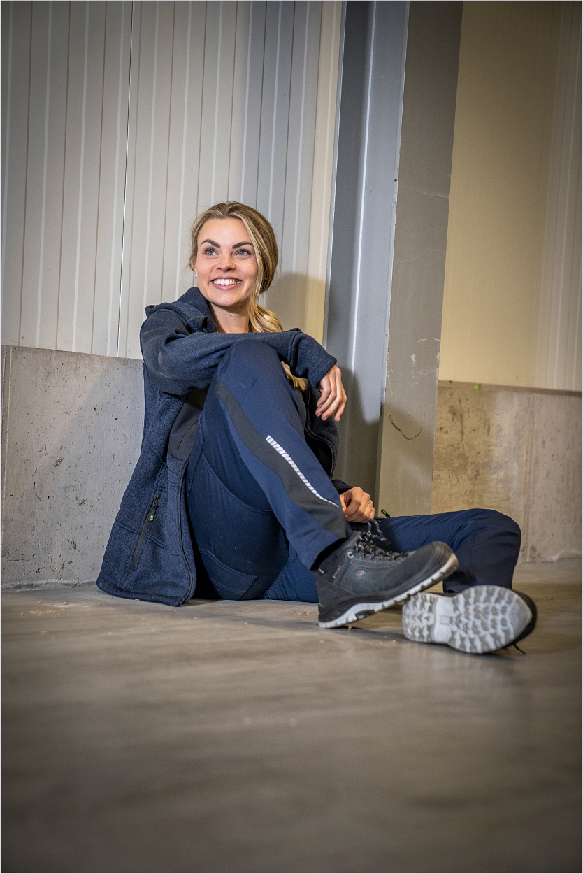 Strickjacke Casual Line Unisex Marine CASTJ, Gr. 2XL von Leibwächter