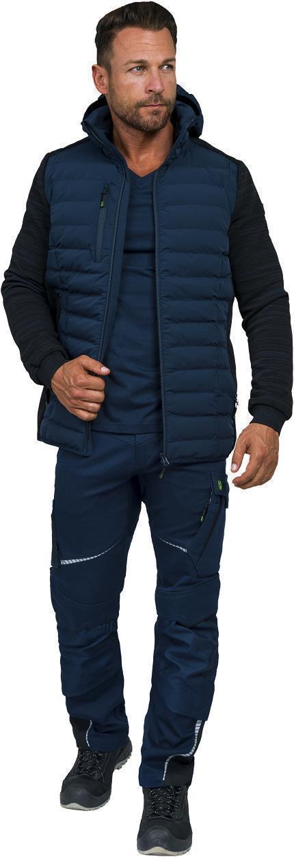 Herren Hybridjacke Casual Line Marine CAHYJ, Gr. 2XL von Leibwächter