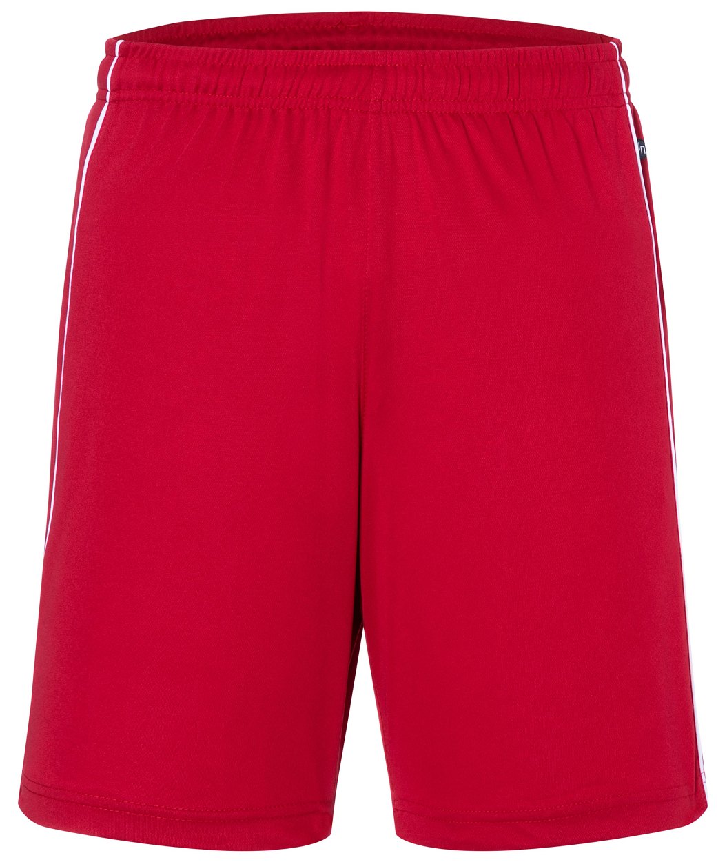 Basic Team Shorts "JN387" in Red/White, Größe 2XL - Daiber