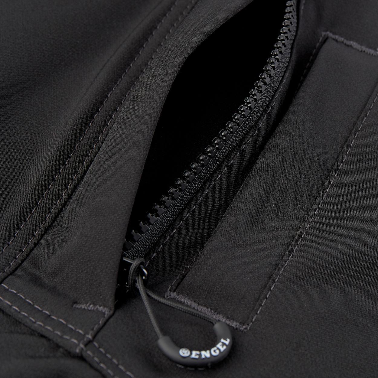 ENGEL X-treme 2368-317 Servicehose mit 4-Wege-Stretch in Schwarz, Größe 26