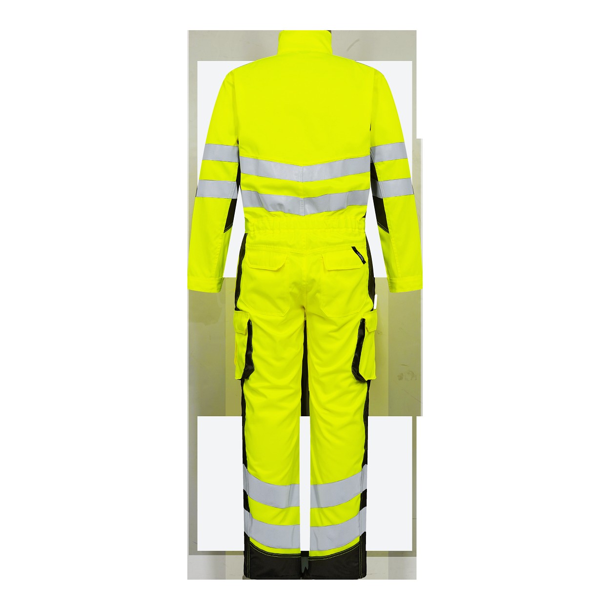 ENGEL Safety Light Overall in Gelb/Schwarz, Größe XS