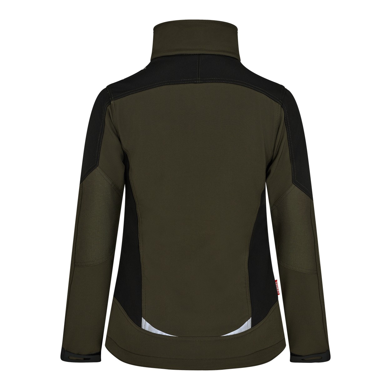 ENGEL Galaxy Damen Softshelljacke in Forest Green/Schwarz, Größe XS