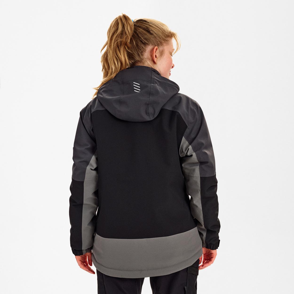 ENGEL Entire Damen Winterjacke in Schwarz/Anthrazit Grau, Größe XS