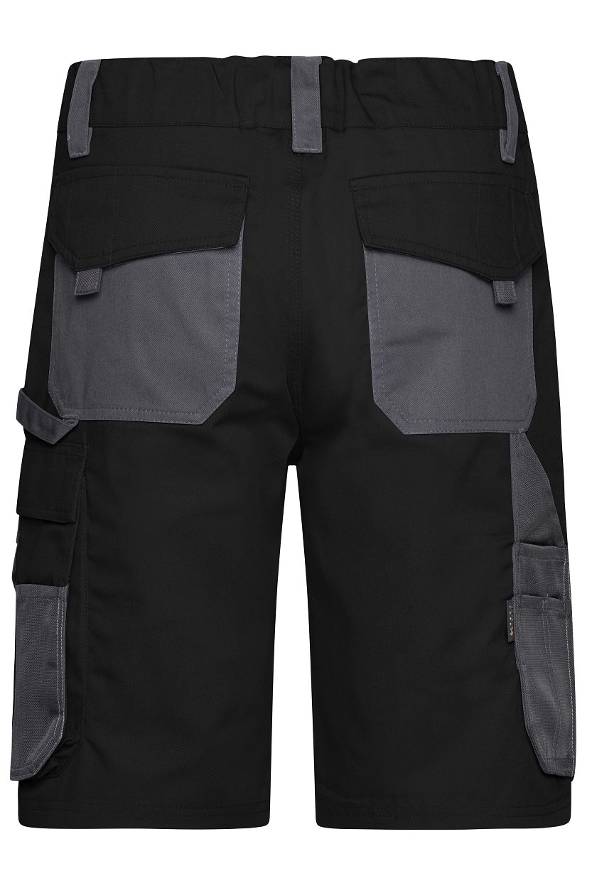 Workwear Bermudas - STRONG - "JN835" in Black/Carbon, Größe 62 - Daiber