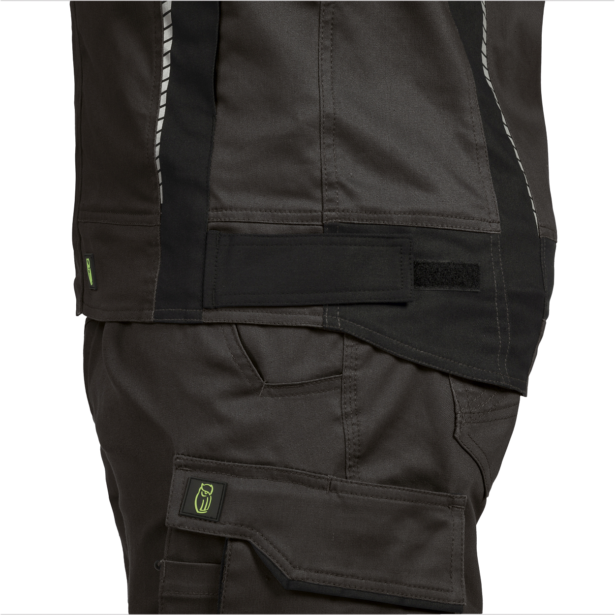 Bundjacke FLEXJ28 Flex Line in Anthrazit/Schwarz, Gr. 2XL von Leibwächter