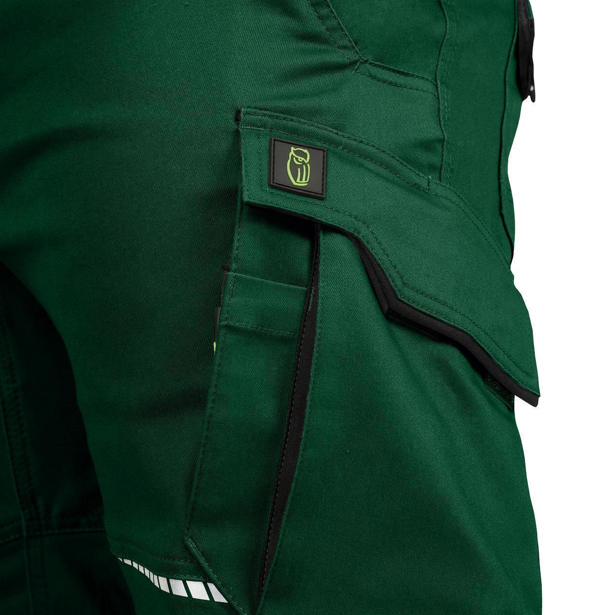 Bundhose Flex Line in Grün-Schwarz, Gr. 98 von Leibwächter