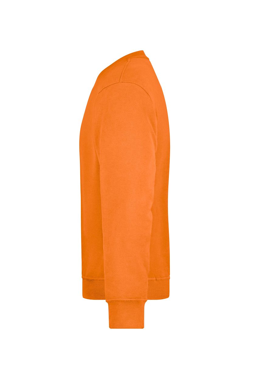 Workwear Sweatshirt "JN840" in Orange, Größe 6XL - Daiber