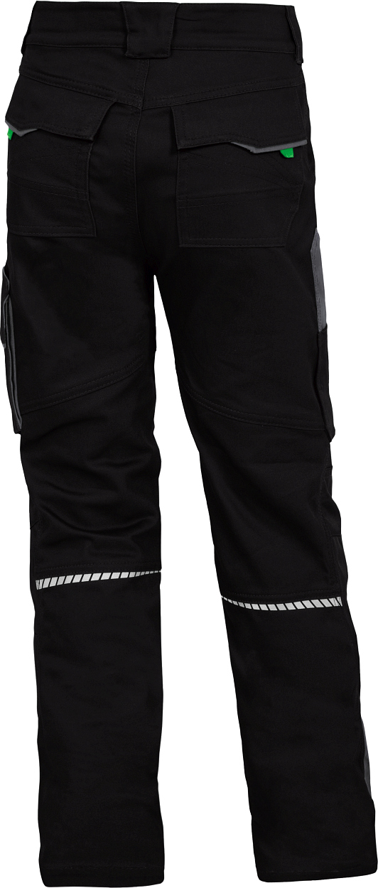 Kinder-Bundhose Flex Line Schwarz/Grau FLXKH, Gr. 158/164 von Leibwächter