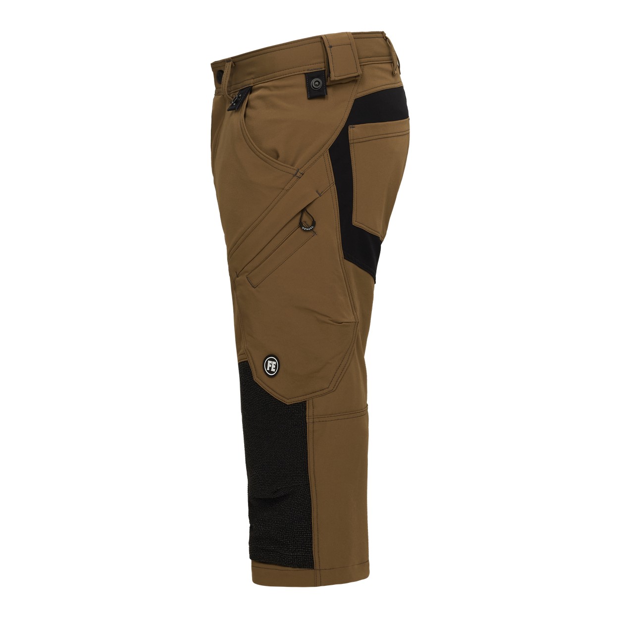 ENGEL X-treme 3/4-Hose mit 4-Wege-Stretch in Toffee Brown, Größe 54