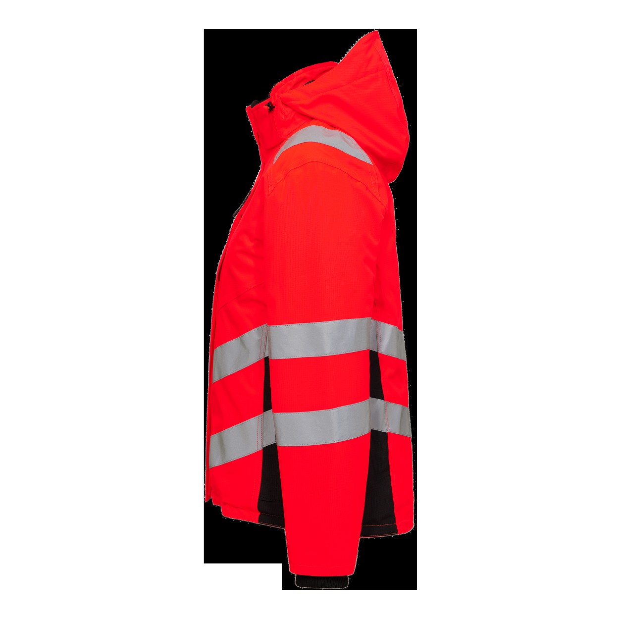 ENGEL Safety Damen Winterjacke in Rot/Schwarz, Größe XS