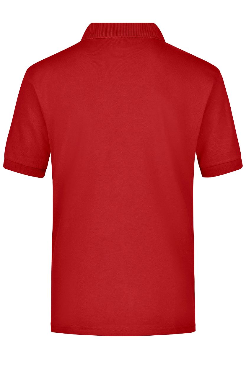 Polo-Piqué Pocket "JN026" in Red, Größe 3XL - Daiber