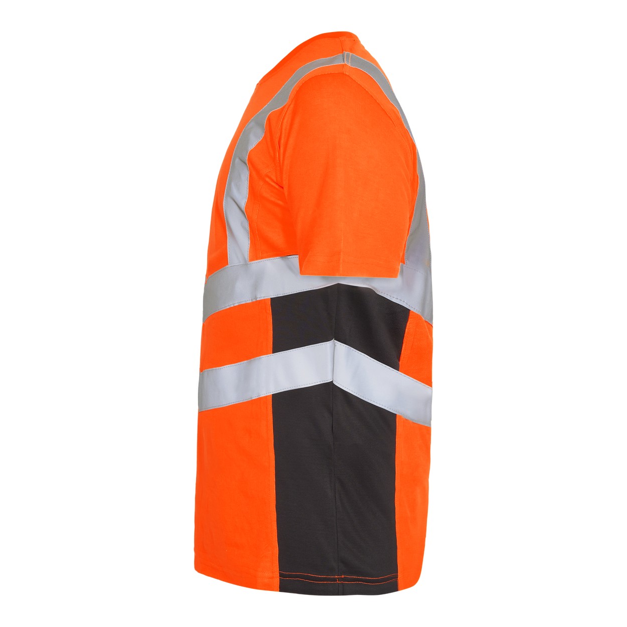 ENGEL Safety T-Shirt in Orange/Anthrazit Grau, Größe XS