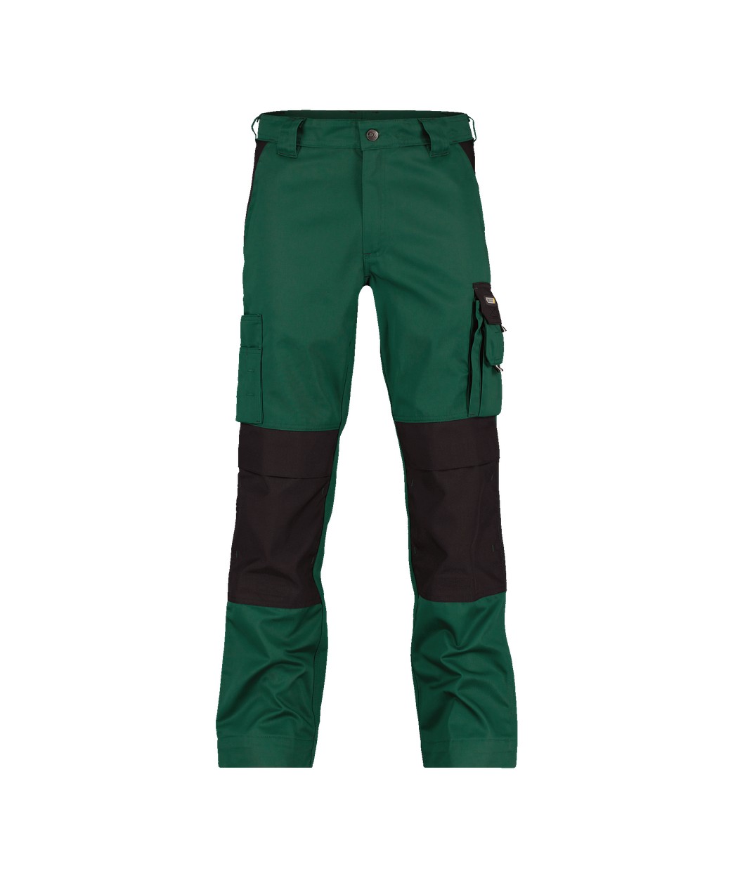 Zweifarbige Arbeitshose mit Kniepolstertaschen "DASSY® Boston" in FLASCHENGRÜN/SCHWARZ, Größe 58 - langer Schritt PESCO61