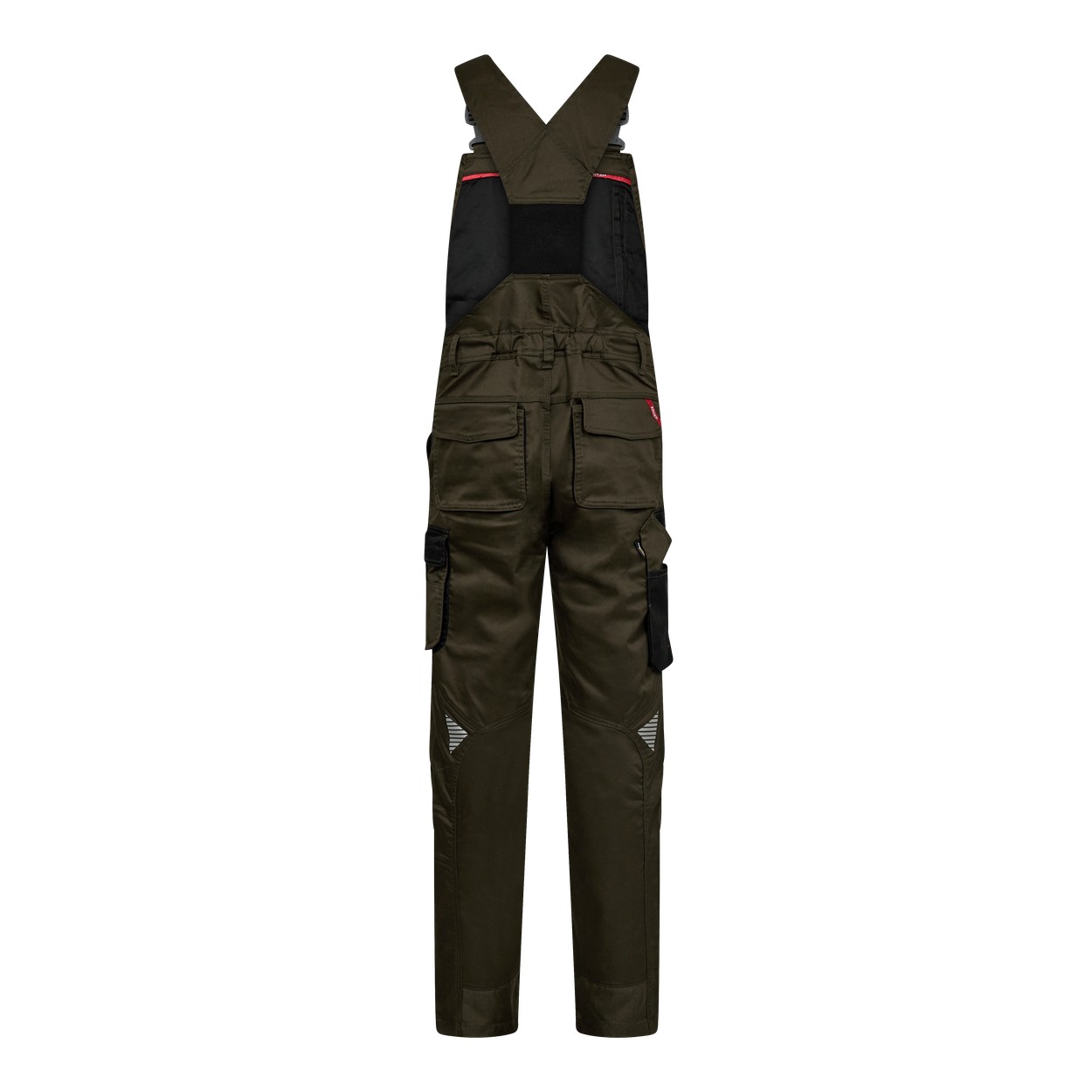 ENGEL Galaxy Latzhose mit 2-Wege-Stretch in Forest Green/Schwarz, Größe 106