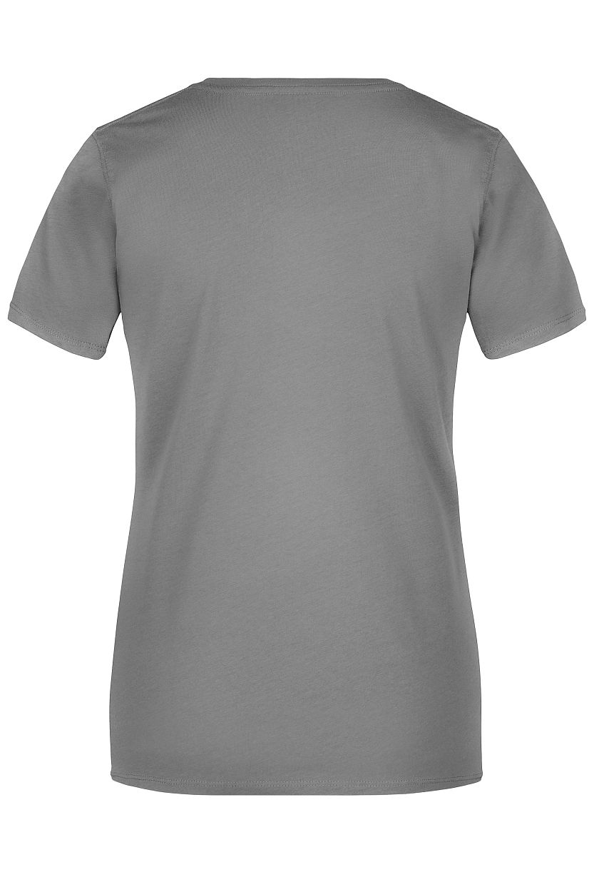 Ladies' Basic-T "JN901" in Dark-Grey, Größe 3XL - Daiber