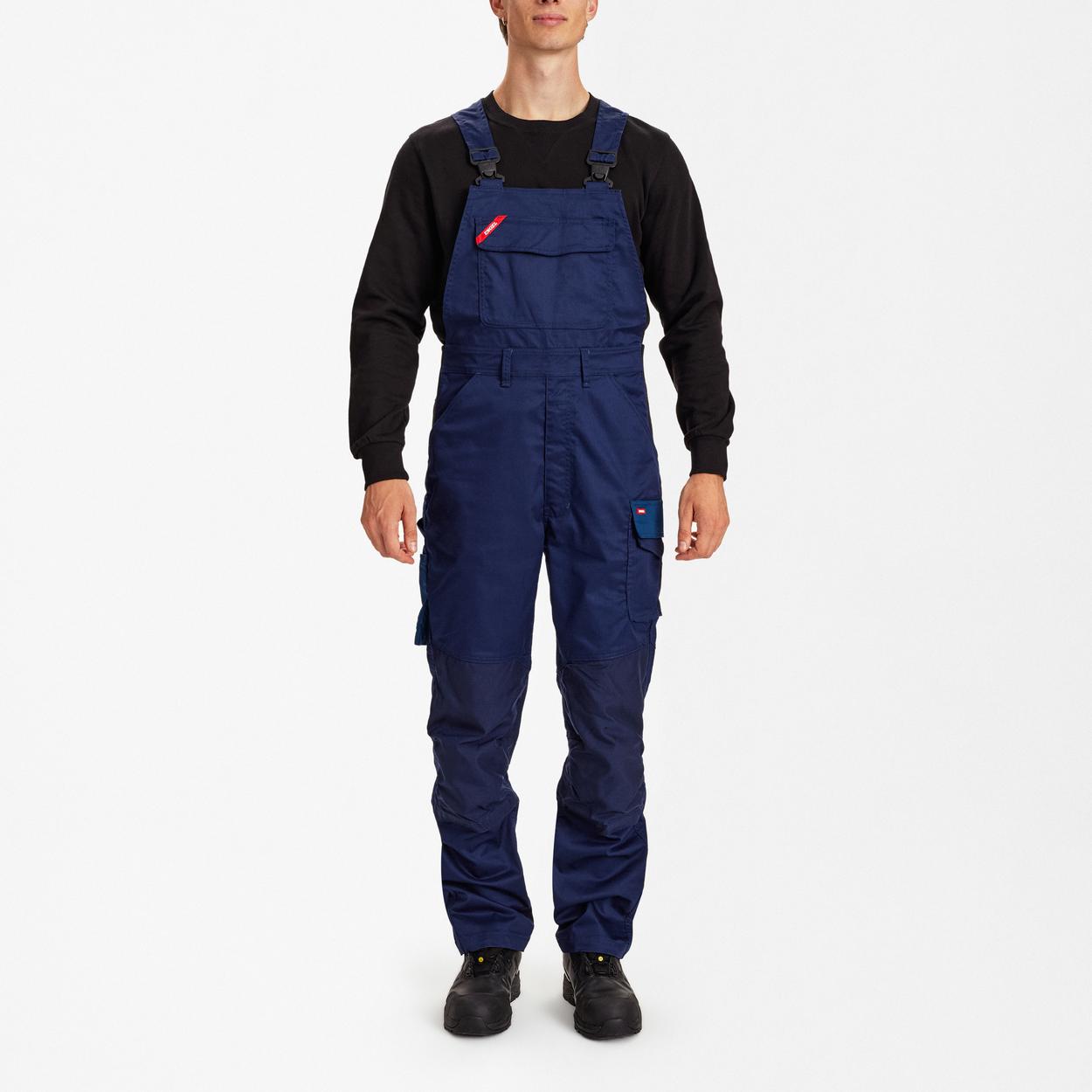 ENGEL Galaxy Latzhose mit 2-Wege-Stretch in Blue Ink/Dark Petrol, Größe 106