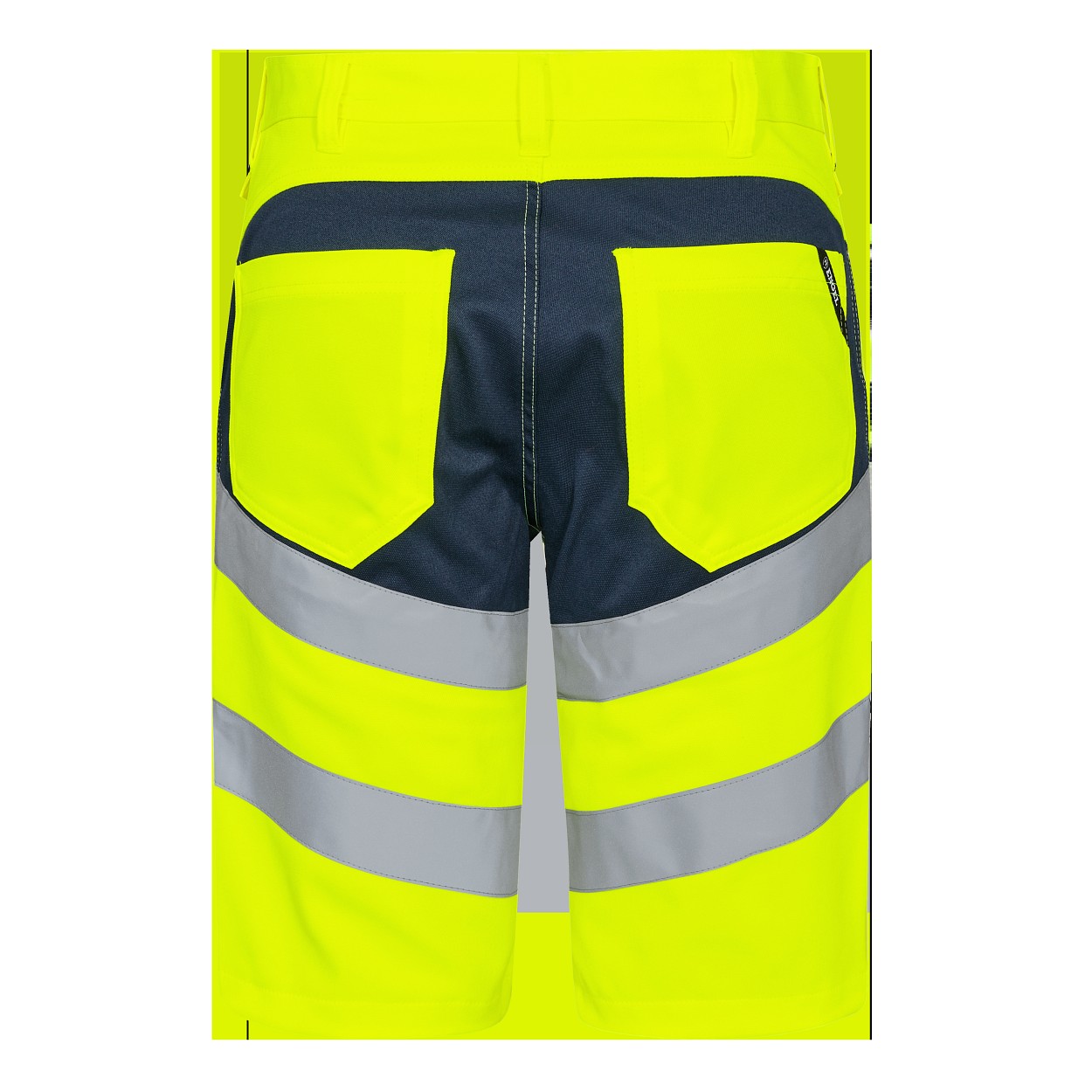 ENGEL Safety Arbeitsshorts mit 2-Wege-Stretch in Gelb/Blue Ink, Größe 54