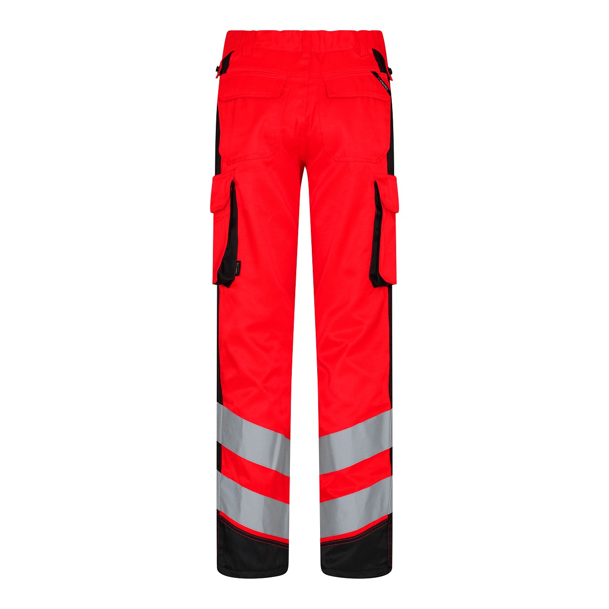 ENGEL Safety Light Damenhose in Rot/Schwarz, Größe 48