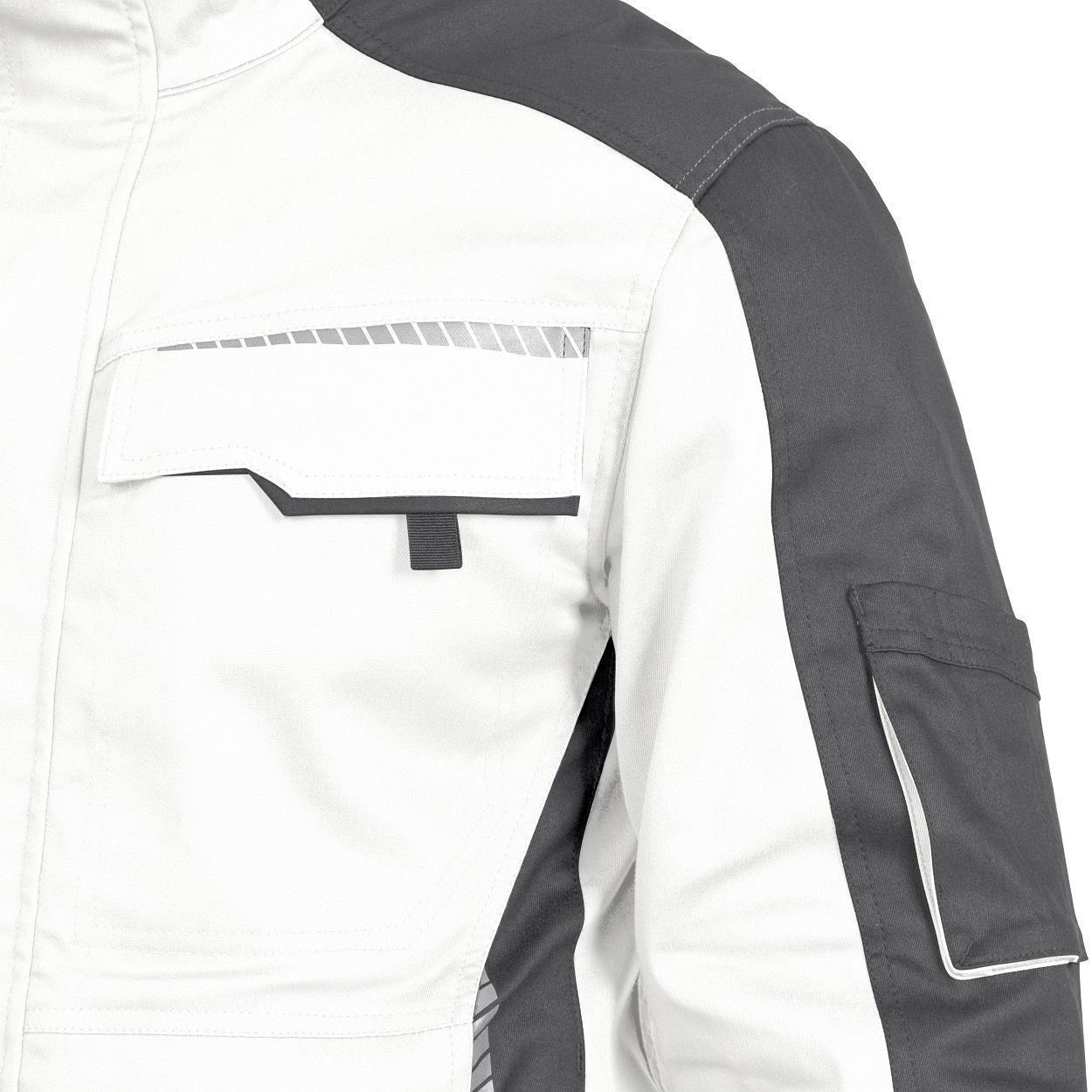 Bundjacke Flex Line Weiß/Grau FLEXJ, Gr. 2XL von Leibwächter