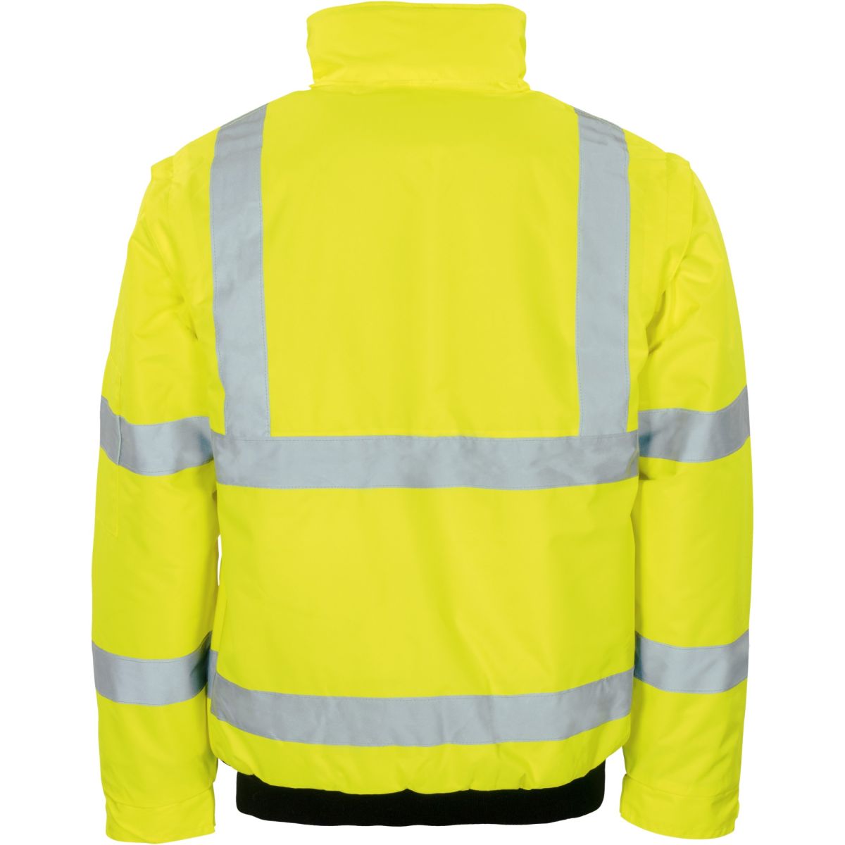 Pilotenjacke mit Schulterreflex leuchtgelb von Vizwell