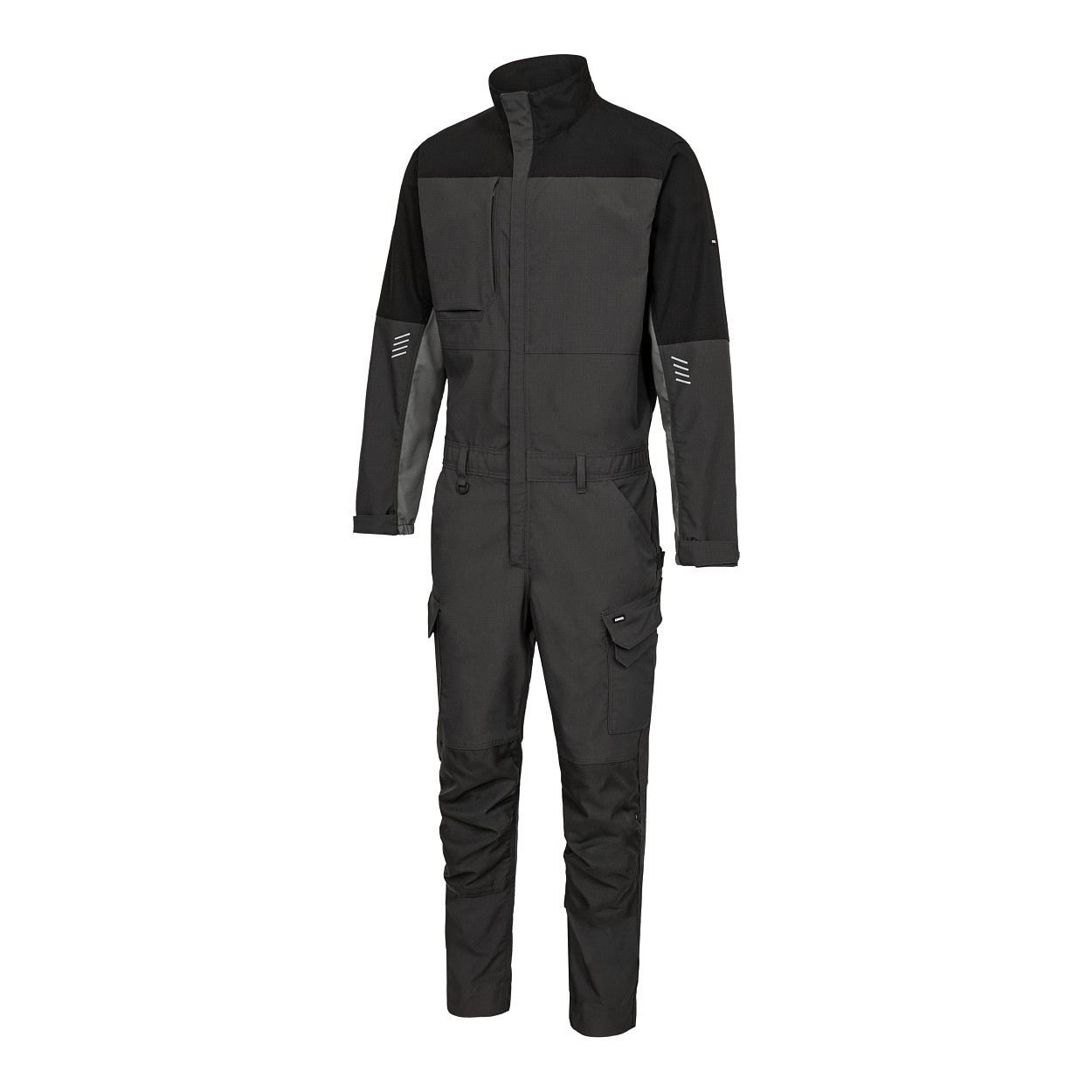 ENGEL Entire Overall mit Stretch in Anthrazitgrau/Schwarz, Größe XS