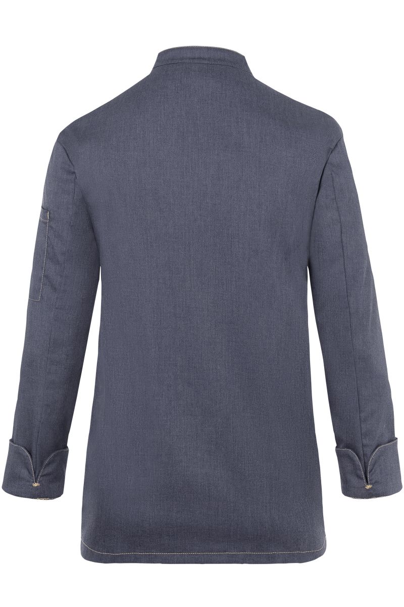 Damenkochjacke Jeans-Style Größe 58 in Vintage black von Karlowsky