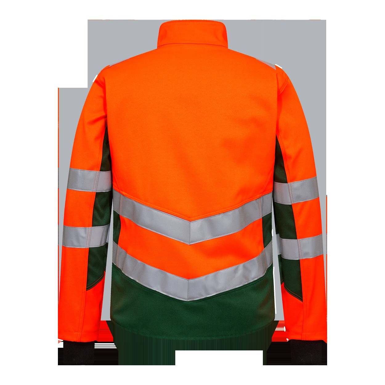 ENGEL Safety Arbeitsjacke mit 2-Wege-Stretch in Orange/Grün, Größe XS