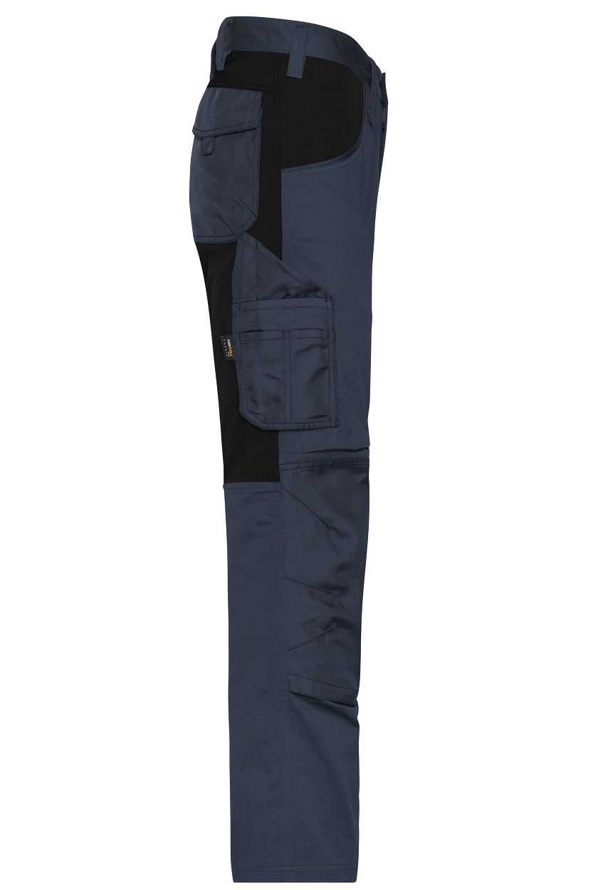 Workwear Stretch-Pants Slim Line GRS "JN1812" in Carbon/Black, Größe 110 - Daiber