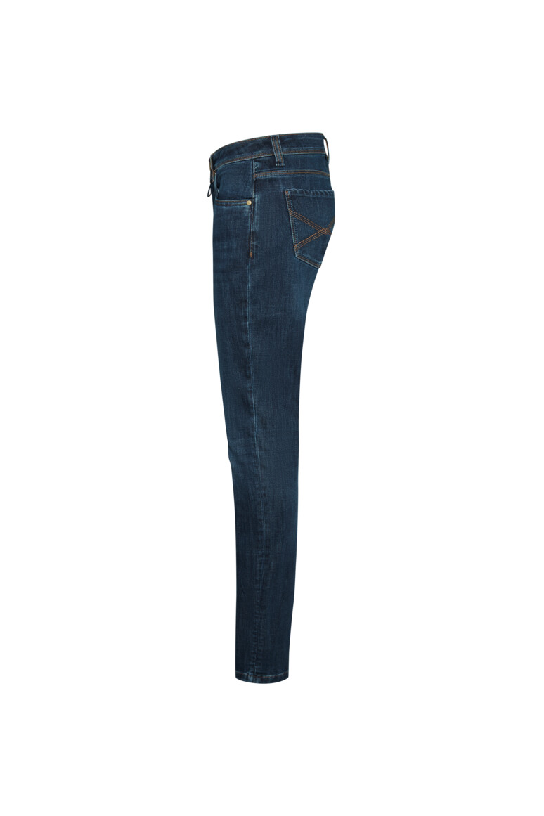 HAKRO 731 5-Pocket-Jeanshose X-Stretch ECO in indigo, Größe 6XL