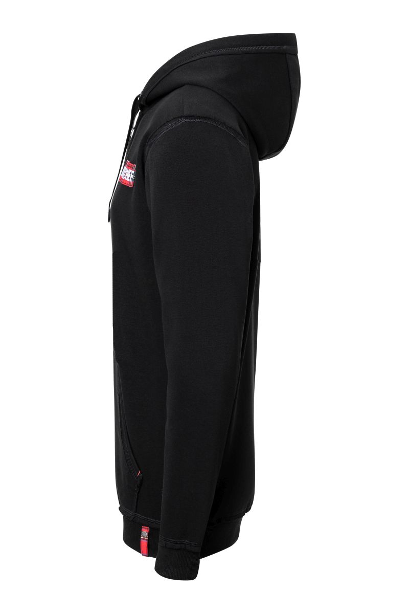 Kapuzen-Sweatjacke ROCK CHEF® -Stage2 Größe XS in Schwarz von Karlowsky