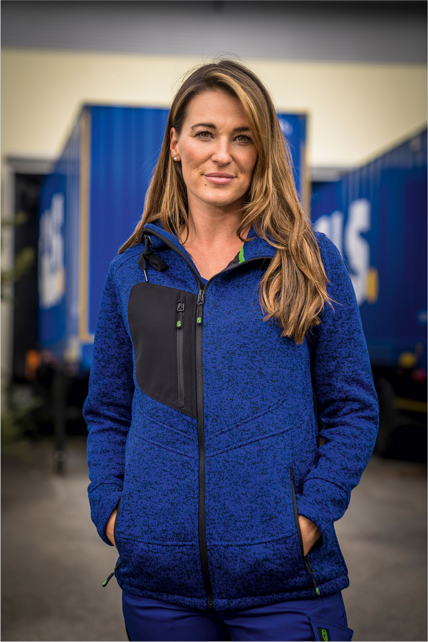 Polar-Fleecejacke Unisex CAFLJ, Gr. 2XL von Leibwächter